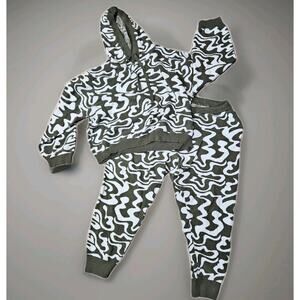 SAVAGE X FENTY Sweatsuit Pants Amd Hoodie Green Size 3X